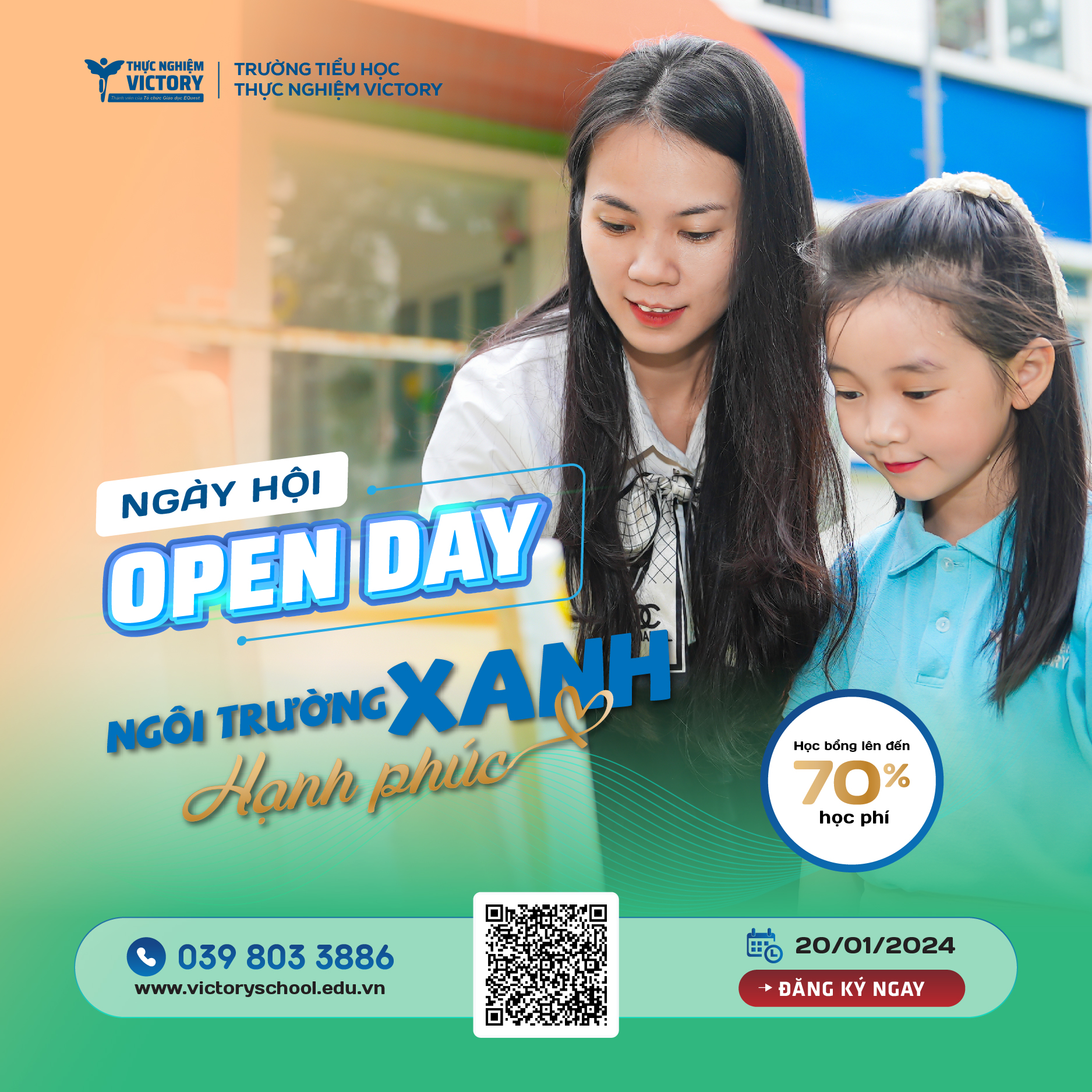 OPEN DAY: NGÔI TRƯỜNG XANH GIEO MẦM HẠNH PHÚC 68 ADS TH