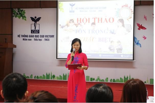 Hội thảo: “Tôn trọng sự khác biệt - Điều cha mẹ cần biết" giúp phát huy và tối ưu khả năng tiềm ẩn của trẻ.