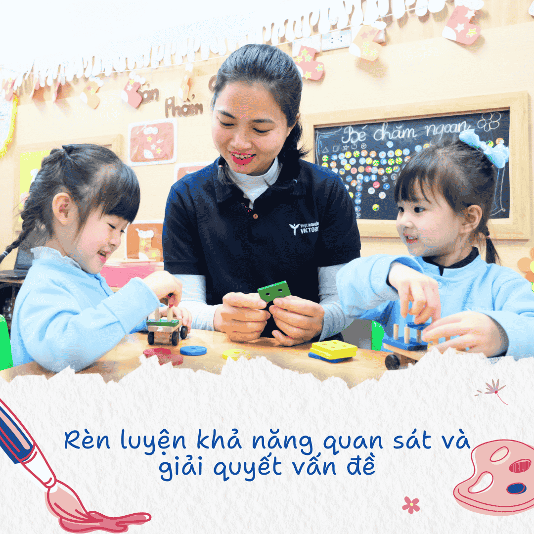 TẠO HÌNH – CHÌA KHÓA KHAI PHÓNG TƯ DUY SÁNG TẠO CHO TRẺ MẦM NON 6 Pink Yellow and White Cute Childcare Service Instagram Post 1