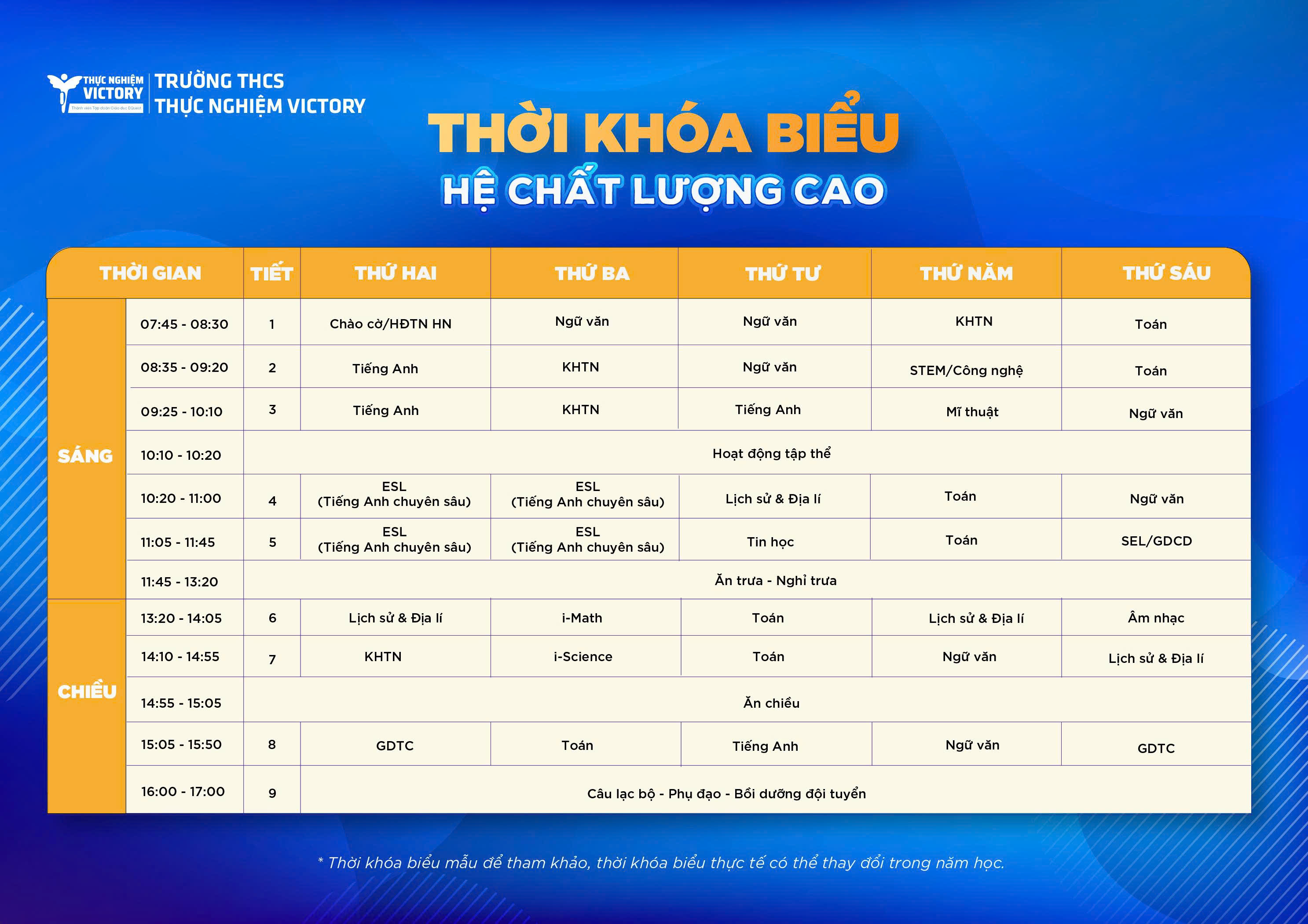 THCS TKB CLC 2026 2027